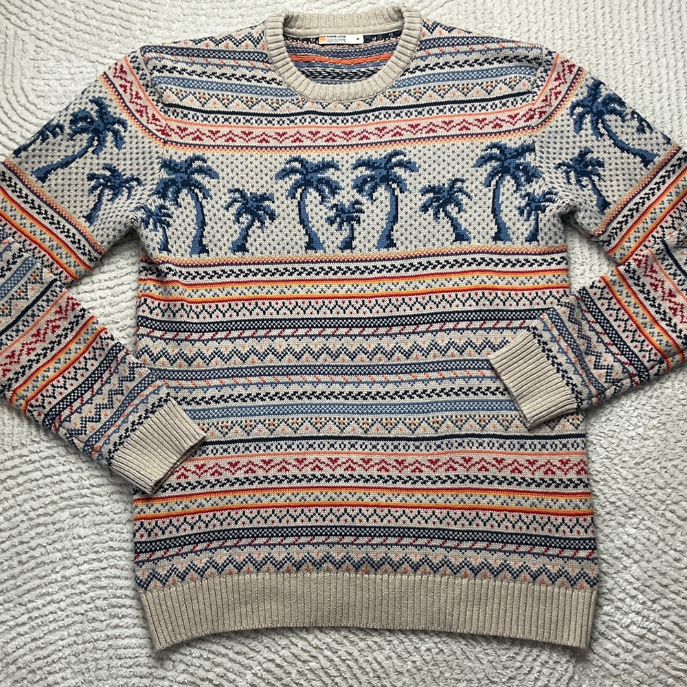 Marine Layer CA Fair Sweater Size Medium